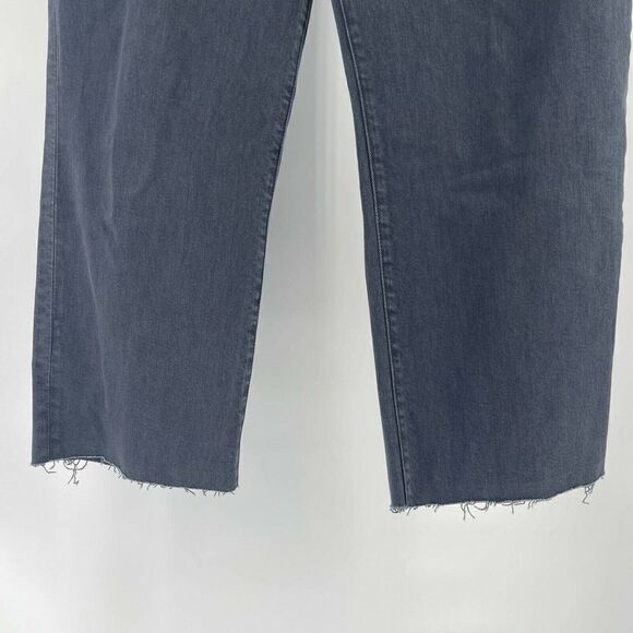 J Brand Jules High Rise Ankle Straight Jeans Shady Gray Womens Size 32 Waist - Picture 4 of 8